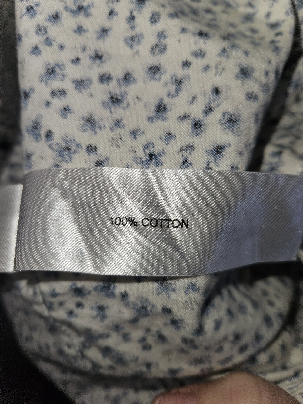 Denim & Flower Womans Floral Print Long Sleeve Button Up Shirt Size L - Picture 10 of 11